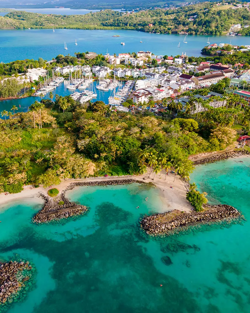 Pointe du bout et anse mitan, Trois-îlets