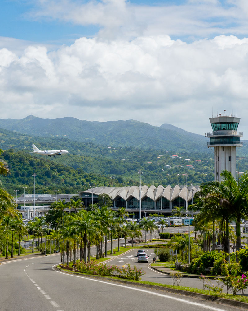 Aéroport Aimé Césaire - Le Lamentin - Martinique