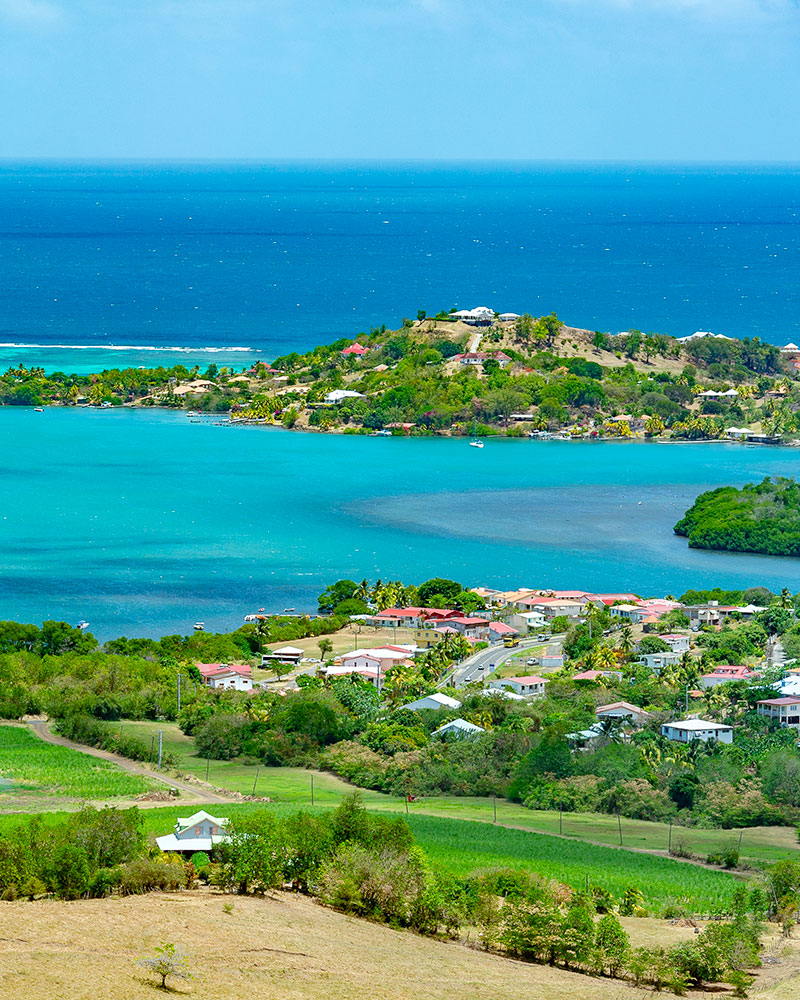 Fonds blancs, Le Francois - Martinique